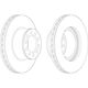 BRAKE DISC FRONT AXLE 22.5" ACTROS OEM FERODO